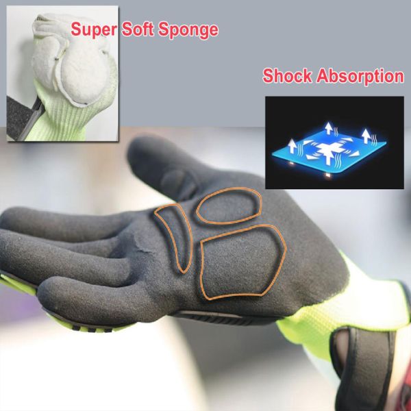 Shockproof TPR Driving Bicycle Cycling Gloves Motorcycle Full Finger Sport Gloves