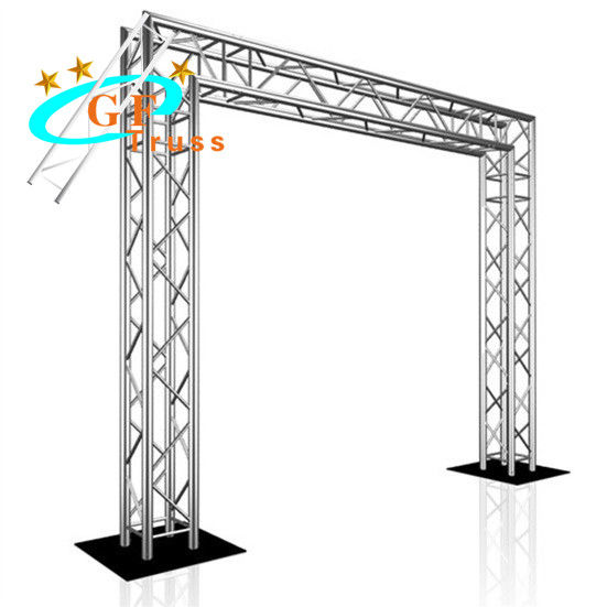 High quality Outdoor Metal stage Aluminum Spigot square truss Roof Cheap Spigot truss