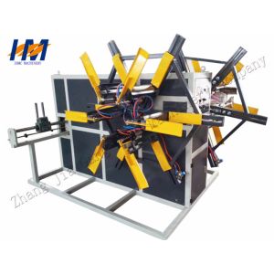 Double Station Plastic Pipe Coiler Machine , Tube / Hose Coiling Machine