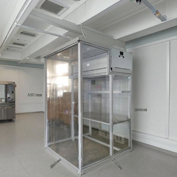 Buy Customized Clean Room Booth with Air Supply System Fan Filter Unit FFU and HEPA/ULPA Filters Modular Design for Relocation at wholesale prices