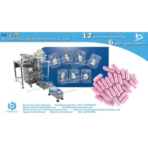 Dog foods packaging machine automatically counting and packing in pouch