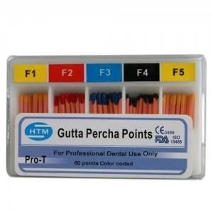 Quality Dental Disposable Gutta Percha Points Pro-taper for sale