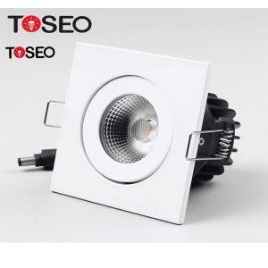 Recessed Bathroom Smart Home Downlights Square Wifi Dimmable LED Downlights