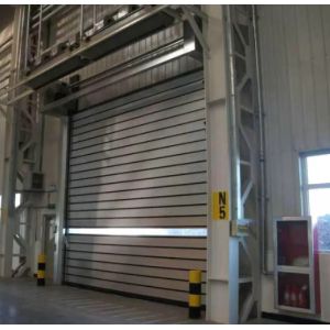 Industrial High Speed Roller Shutter Doors With Electromechanical Drive