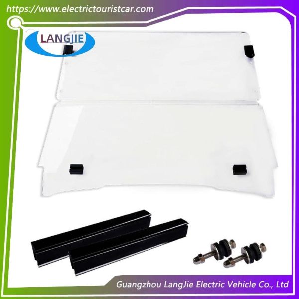 High Quality Ezgo Txt Transparent Front Windshield Golf Cart
