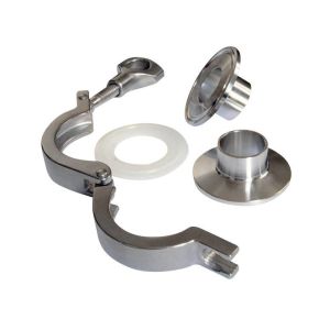 Lost Wax Investment Casting CNC Machined Components Clamps Electrolytic