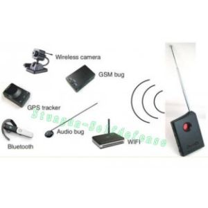 CC306 Rechargeable RF Wireless Bug + Spy Camera Detector