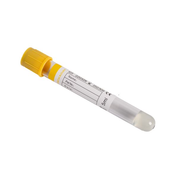 Buy Easy To Handle And Transport Gel And Clot Activator 5ml Therapeutic Drug Monitoring TDM Fast Clotting at wholesale prices