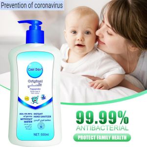 Custom Disposable Hand Sanitizer Sterilization Disinfection Alcohol Gel 500ml