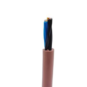 Control Cable High Temperature Fluoroplastic Shielded Hybrid Cable