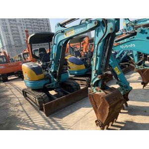 Powerful 500 Hp Excavator Digger KOBOTA U30s with 10 Meter Boom 2.5 Cubic Meter