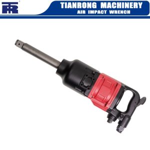 China 3000 N.M Torque 1 Inch Air Impact Wrench Customized Available 6 Or 8 Inch Anvil Length on sale