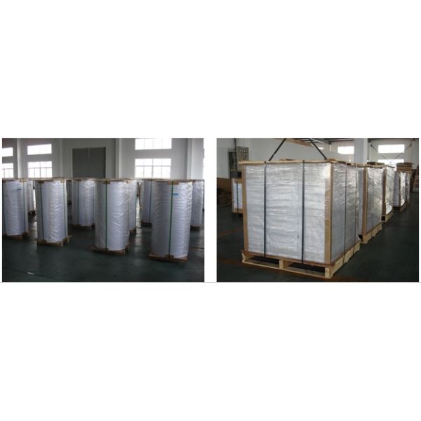 Adhesive A4 0.06mm 0.8mm Lamination PVC Coated Overlay