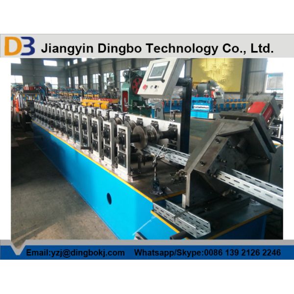 Buy Automatic Galvanized Steel Cable Tray Manufacturing Machine With Punching Part at wholesale prices