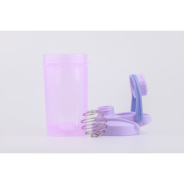 Custom 500ml High Quality Design Logo Sports Plastic Shaker Bottles, Protien Lemon Grapefruit Shaker Bottles Oem Private Label