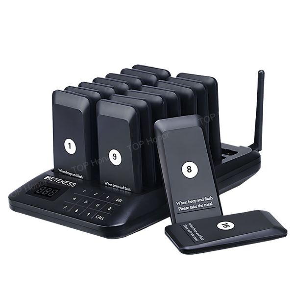 Buy Waterproof Multichannel Call Pager System For Ip32 Certified Communication at wholesale prices