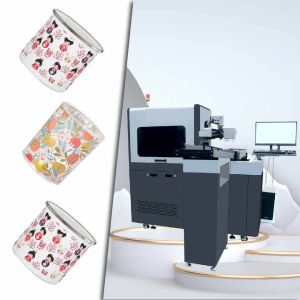 RICOH G5I Inkjet Cylinder UV Printer With 900*1200DPI Resolution