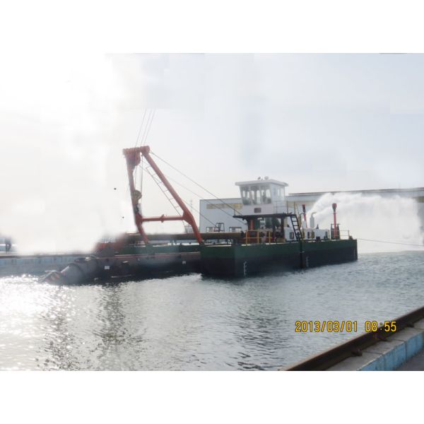 14 Meter Dredging Depth Cutter suction dredge For Sand And Muddy Soil River Or Lake Sand Mining