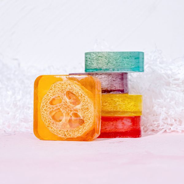 Luxury Personalized Individually Wrapped Bath Soap Essential Oil Flower Handmade