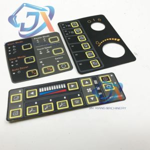 STAR ZEBRA 210LC-7 Plastic PVC PP PC Control Panel Car Dashboard Sticker