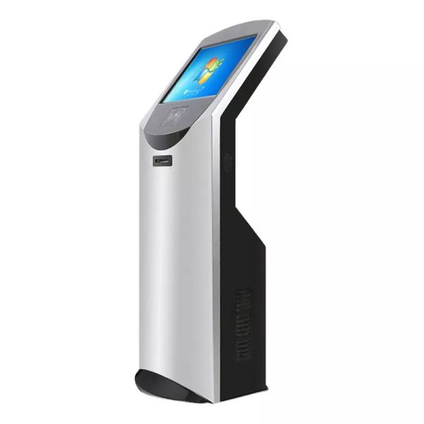 Buy Touch Screen Self Ticketing Dispenser Kiosk Contactless Payment Machine at wholesale prices