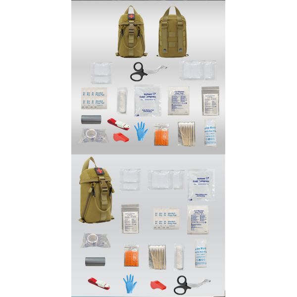 Portable Outdoor First Aid Kit&medical Kit for Outdoor Camping, Self Driving Travel, Mountaineering, Skiing