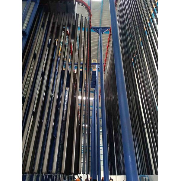 PP Double Spray Booth 380V Vertical Powder Coating Line Of Aluminium Alloy