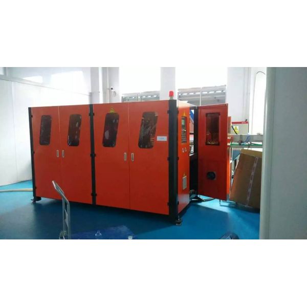 2 Cavity Plastic Bottle Manufacturer Machine With Hydraulic Mold Clamping System