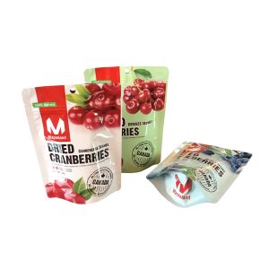 Food Grade Custom printing plastic food bags Stand Up snack Cashew Nut Packaging
