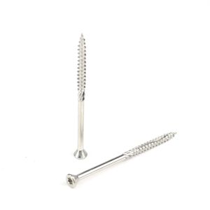 Customized Support 80mm Flat Countersunk Head Wood Screw for Wooden Ceiling