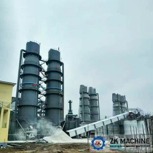 Intelligent Control Calcination Equipment , Lime Vertical Shaft Kiln