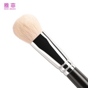 A30 Custom Made Natural Animal Hair Makeup Brushes Round Head Skin Friendly