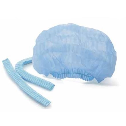 Buy 30g SMS Surgeon Ventilation Non Woven Bouffant Cap Blue at wholesale prices