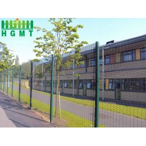 2135mm 1270mm High Powder Coated Anti Cut Anti Climb Fence For School