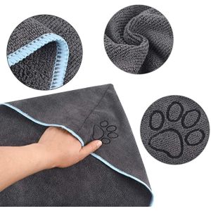 Dogs 16''X40'' Quick Dry Microfiber Bath Towels