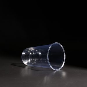 18OZ Customized PET Cups with Lids and Straws for Cold Beverages