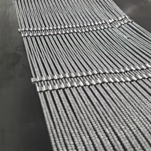 Stainless Steel Knotted Cable Mesh Fence for Balustrade Infill