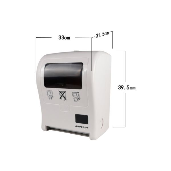 Buy Bathroom Wall Mounted ABS Auto Cut Tissue Dispenser at wholesale prices