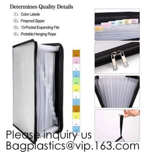Silicone Coated Fireproof Bag A4 Fireproof Document Holder Case Fire Resistant