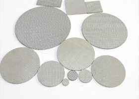 316L Sintered Mesh Filter Disc / Metal Mesh Air Conditioner Filters