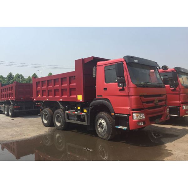 Top Configuration Ten Wheeler Dump Truck Hydraulic Steering With Power