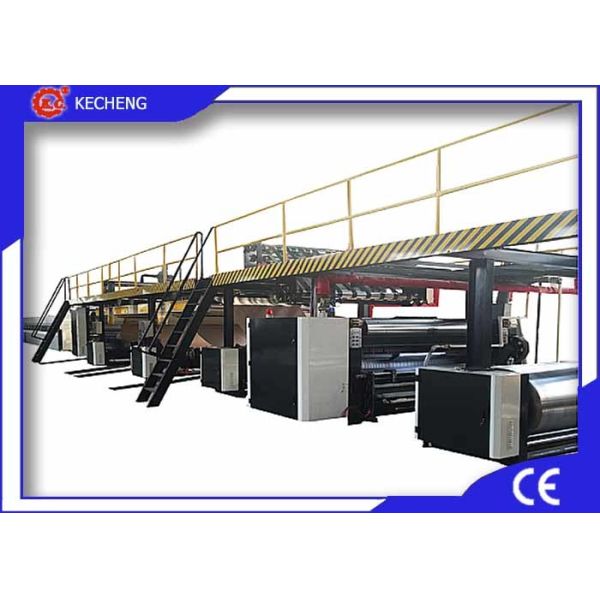 Buy 5 Ply 2200mm Corrugated Cardboard Production Line at wholesale prices