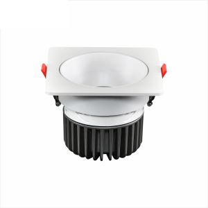 90Ra Black Trim Led Recessed Lighting , 85mm Cutout Led Downlights