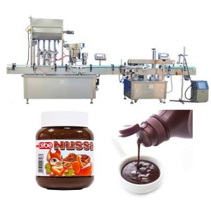 Automatic Tomato Sauce Bottle Filling Machine 10ml - 500ml Filling Capping