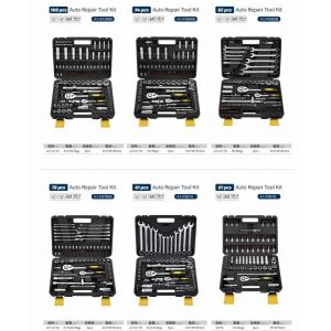 AA4C 82pcs auto repair tool kit shelf hardware hand tools workbench tools A1