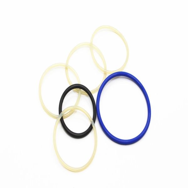 Customized EPDM FKM Ptfe Silicone Rubber Seals for 8mm O-Rings Injector Cord O