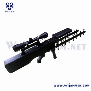 Security Defense 4000m Anti Drone Jammers WIFI5.8G GPS IP55 Waterproof