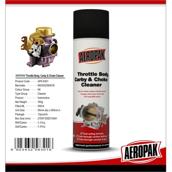 Buy Efficient carburetor cleaner oil carby and choke spray cleaner at wholesale prices