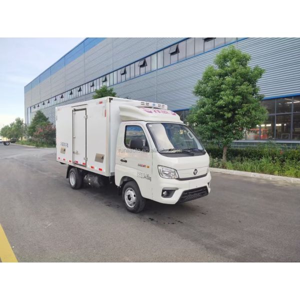 Factory Promotion Foton XiangLing M1 2Ton 3Ton Freezer Food Meat Transport Container Refrigerated Box Truck Refrigerator Truck