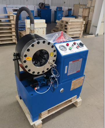 1-90mm Crimping Range Hydraulic Steel Pipe Crimping Machine With 950*750*1050 mm